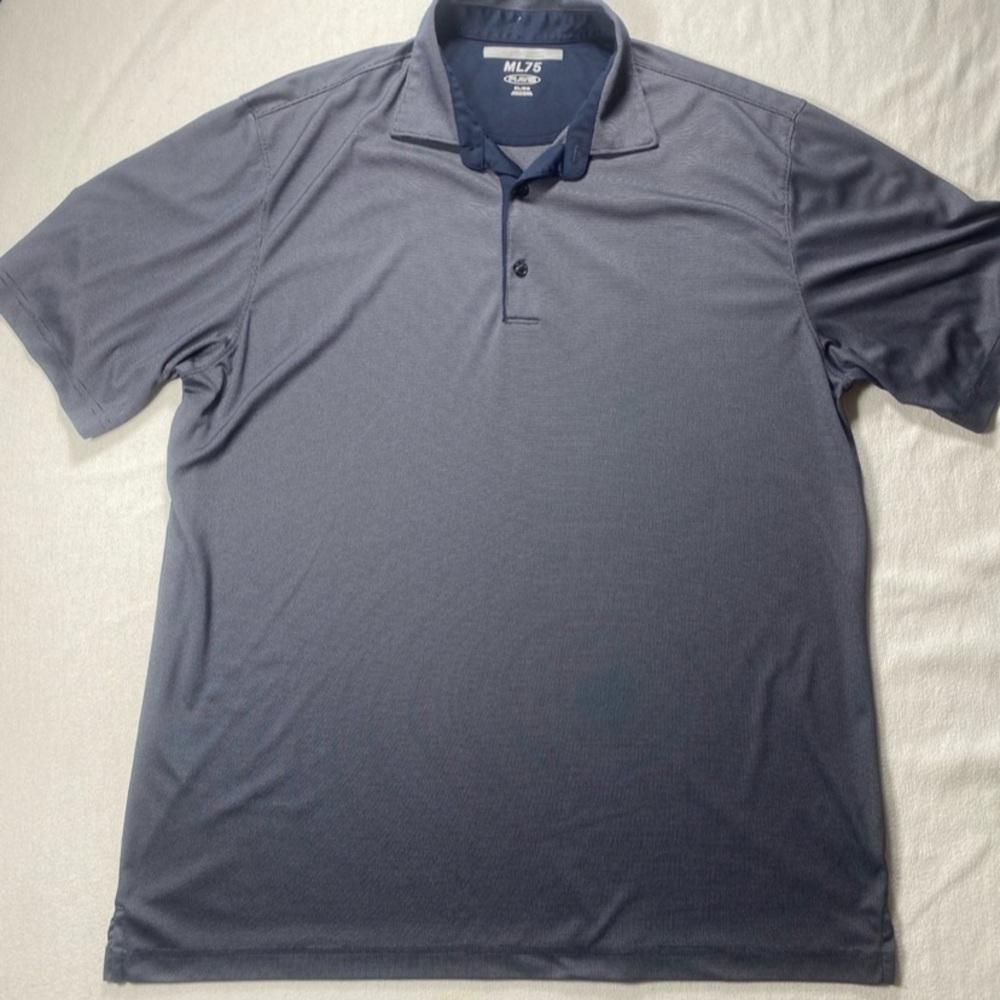 Greg Norman Collection Dark Blue Polo Shirt